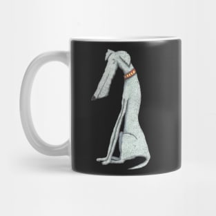 Dog; Lurcher, Scottish Deer Hound, That's a big dog! Mug